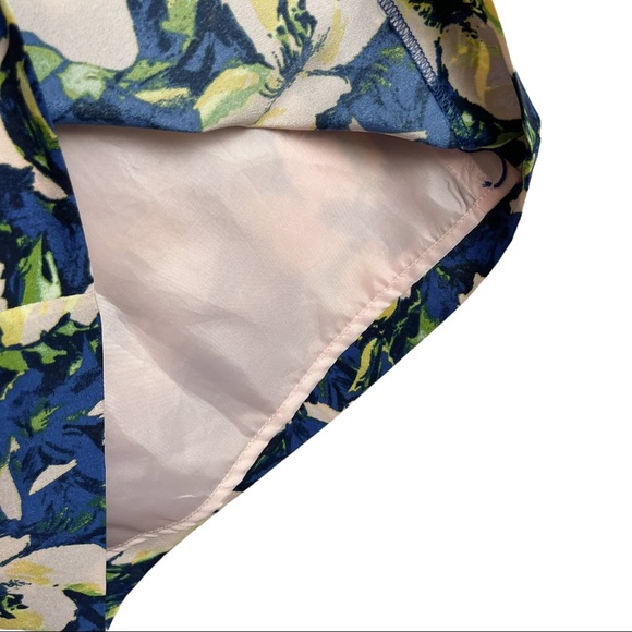 J.Crew Factory Floral Gallery Shift Dress Size 2P - Picture 8 of 9